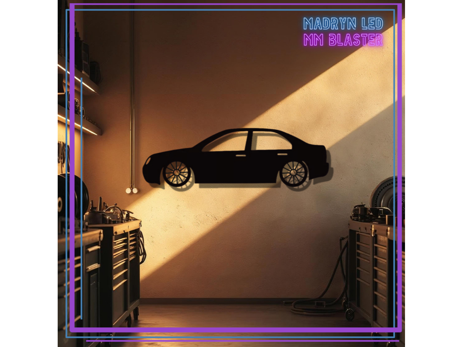 CARTEL RETROILUMINADO VW BORA