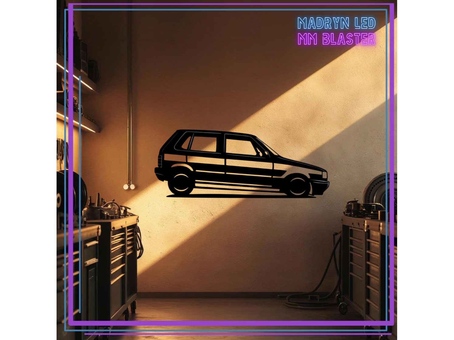 CARTEL RETROILUMINADO VW GOL