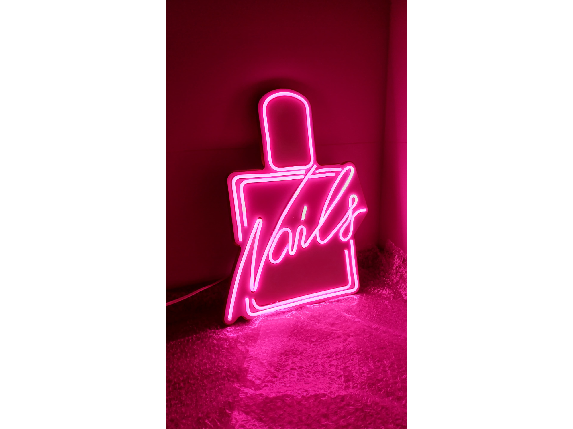 CARTEL NEON - NAILS C/ESMALTE