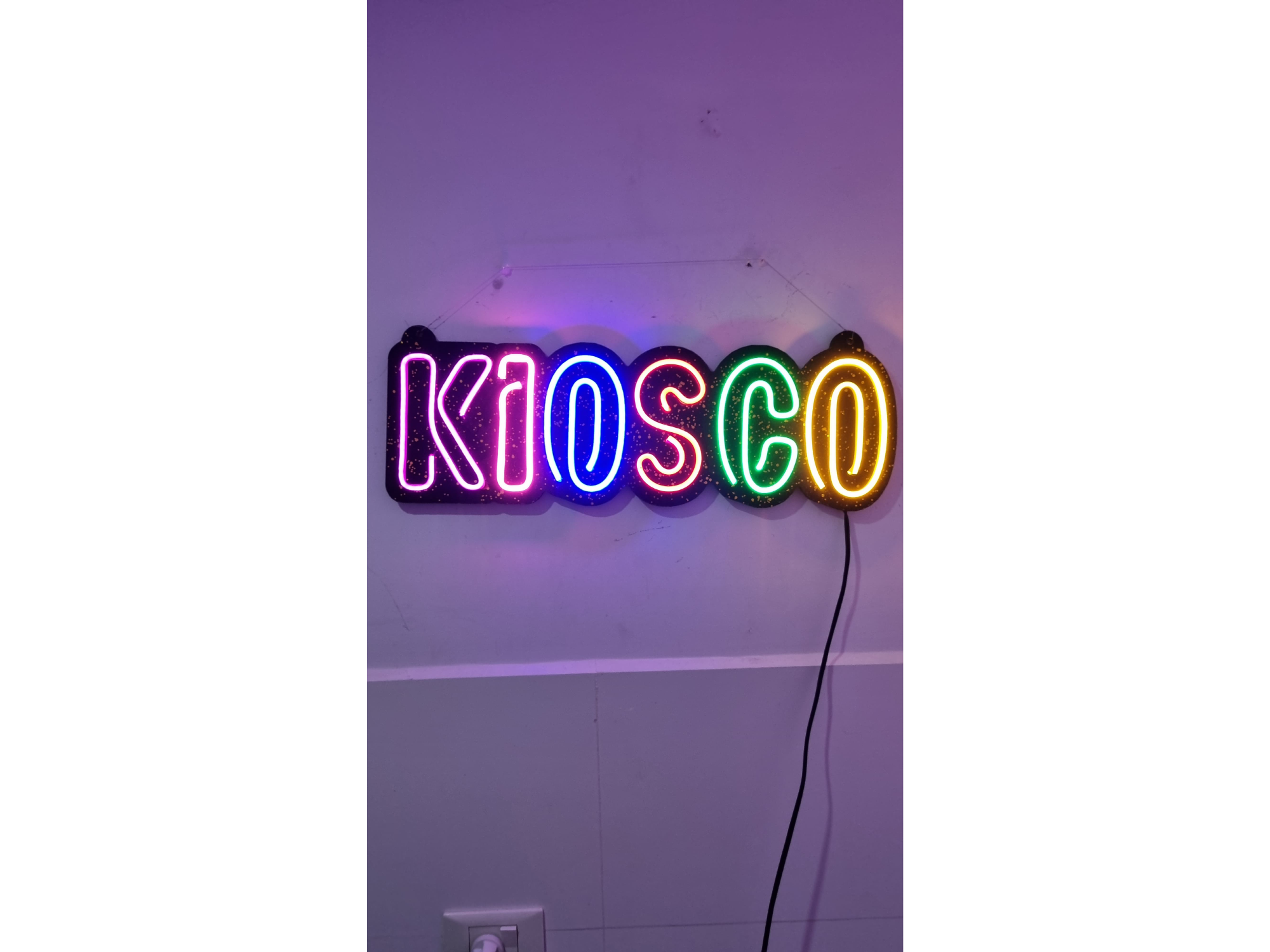 CARTEL NEON - KIOSCO
