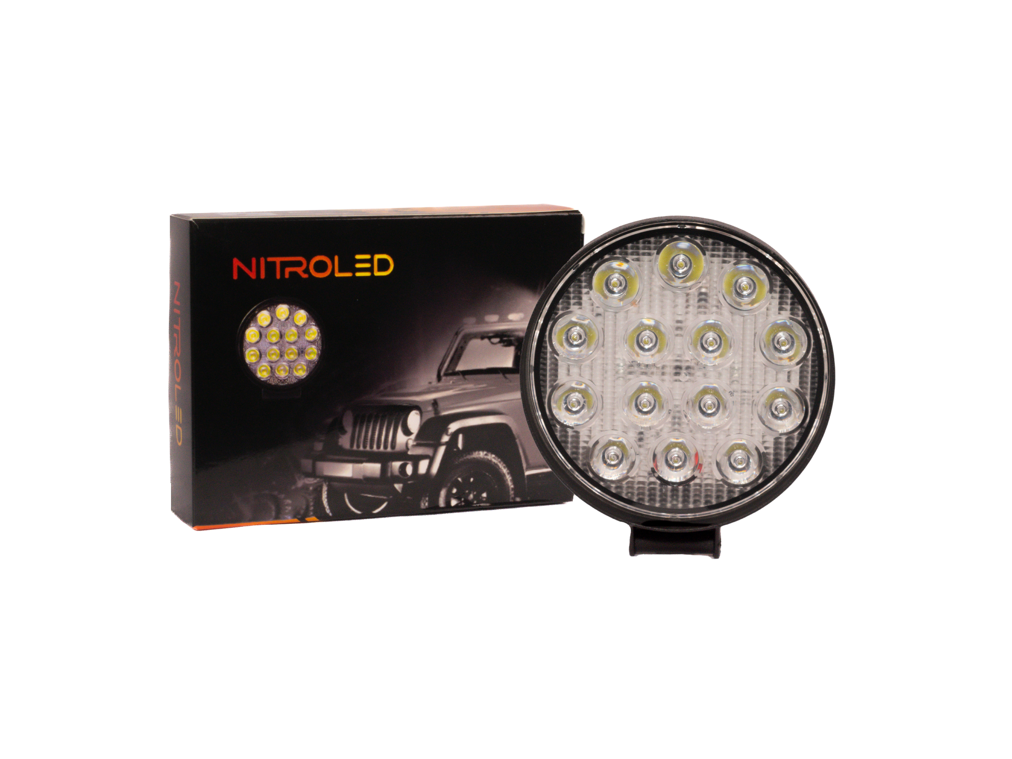 FARO 14 LEDS REDONDO 42W SPOTLIGHT 12/24V - OFF ROAD