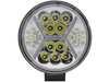 FARO 10 LED REDONDO CON AMBAR 12/24