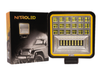 FARO LED CUADRADO CON OJO DE ANGEL 12/24V OFF ROAD