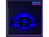 CARTEL RETROILUMINADO LOGO CHEVROLET