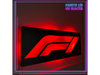 CARTEL RETROILUMINADO LOGO FORMULA 1