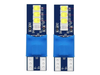 LAMPARA LED T10 BLUE & WHITE 12V