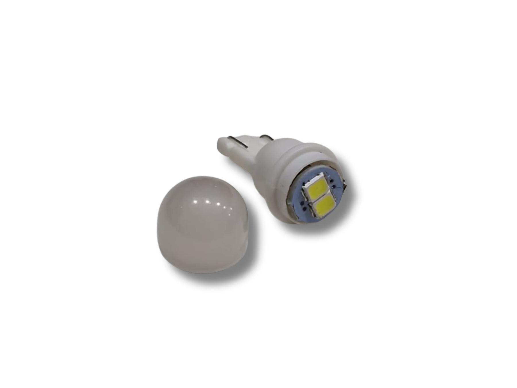 LAMPARA LED T10  2 SMD C/ CAPUCHÓN 12V