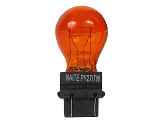 LAMPARA HALÓGENA T25 AMBAR 2 POLOS 27/7W 12V