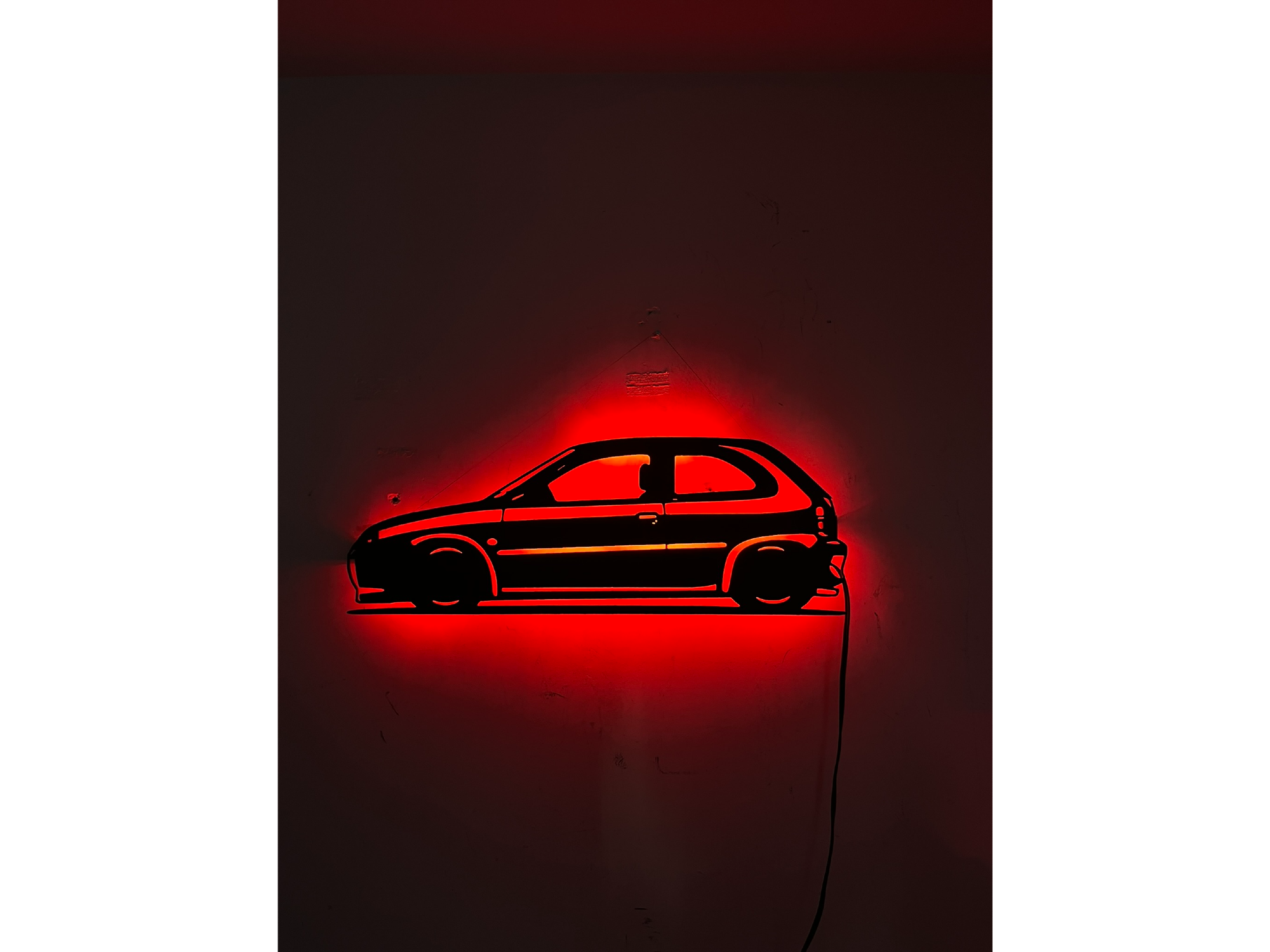 CARTEL RETROILUMINADO CORSA