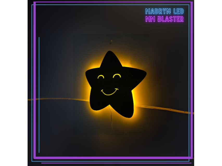 CARTEL RETROILUMINADO ESTRELLITA