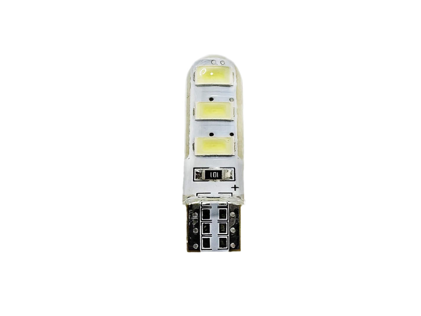 LAMPARA LED T10  SILICONADA 12V (VARIEDAD COLORES)