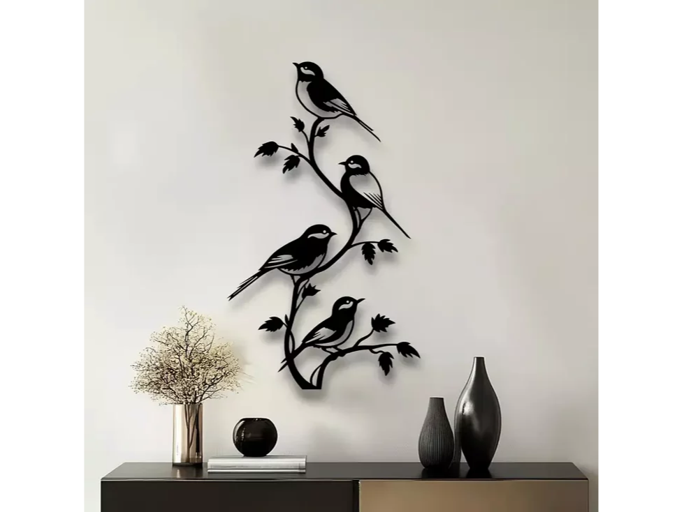 CUADRO DECO - PAJAROS 1 de MMBLASTER & MADRYN LED