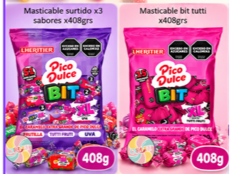 Masticable bit x51u (Ingresar para ver variedades) de Caramele