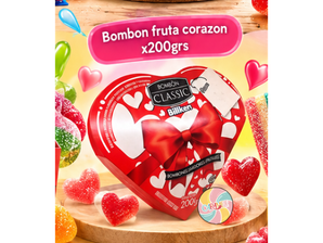 BOMB FRUTA BILLIKEN CORAZON X200G de Caramele