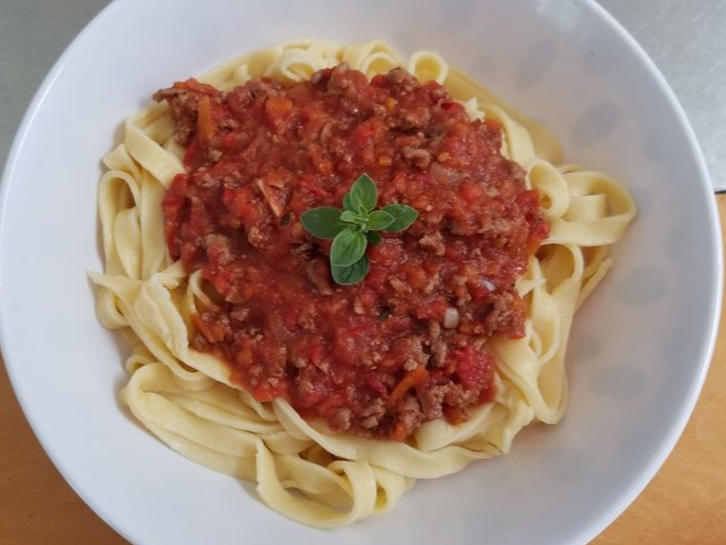 Fettuccine al Huevo (1/2 porc)