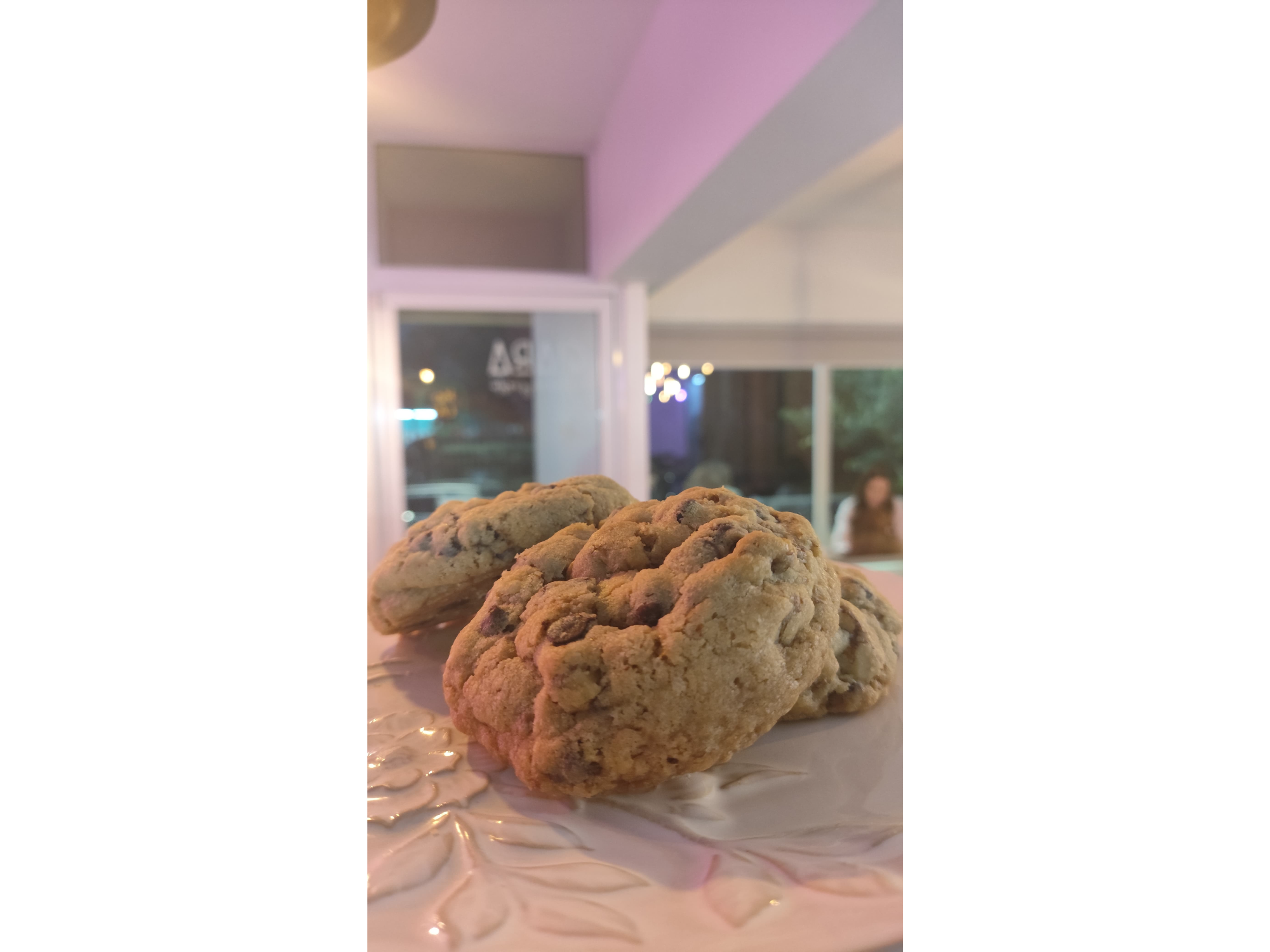 Cookie de chips y nueces