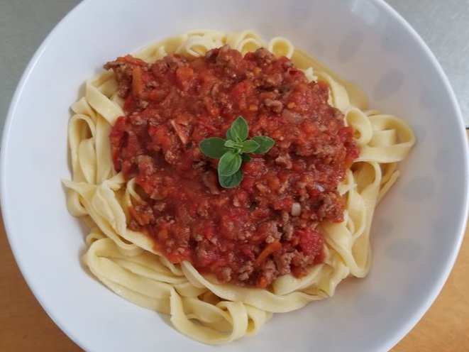 Fettuccine al huevo