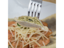 Ravioles de Pollo y Espinaca