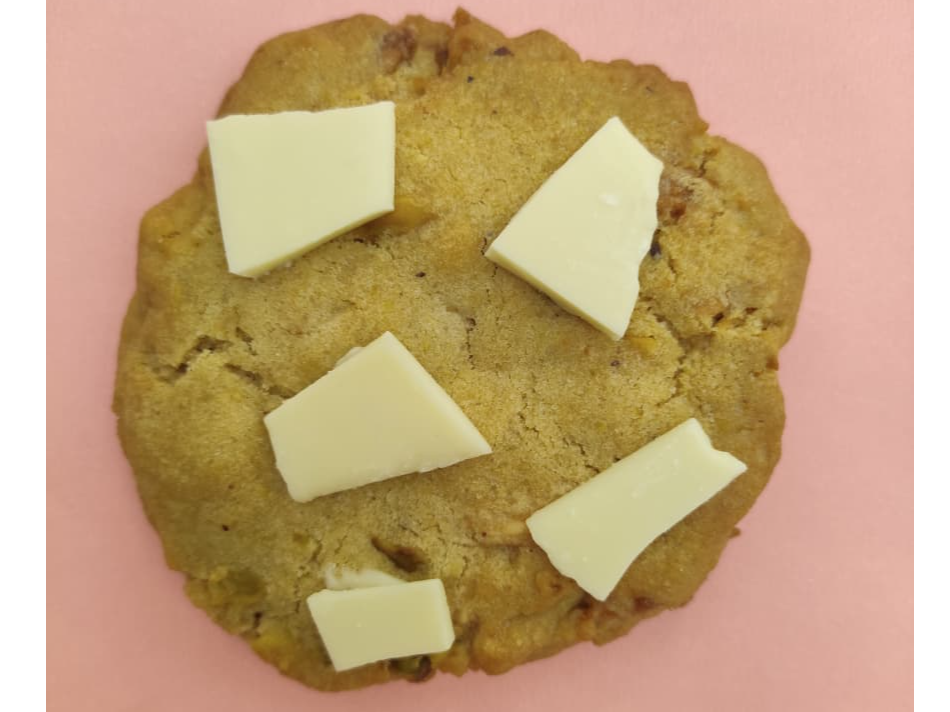 Pistacho y chocolate blanco