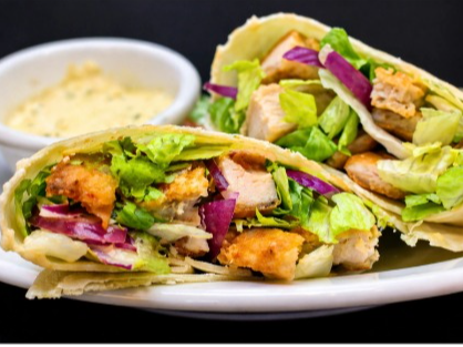 Wrap de Pechuga de Pollo Grill
