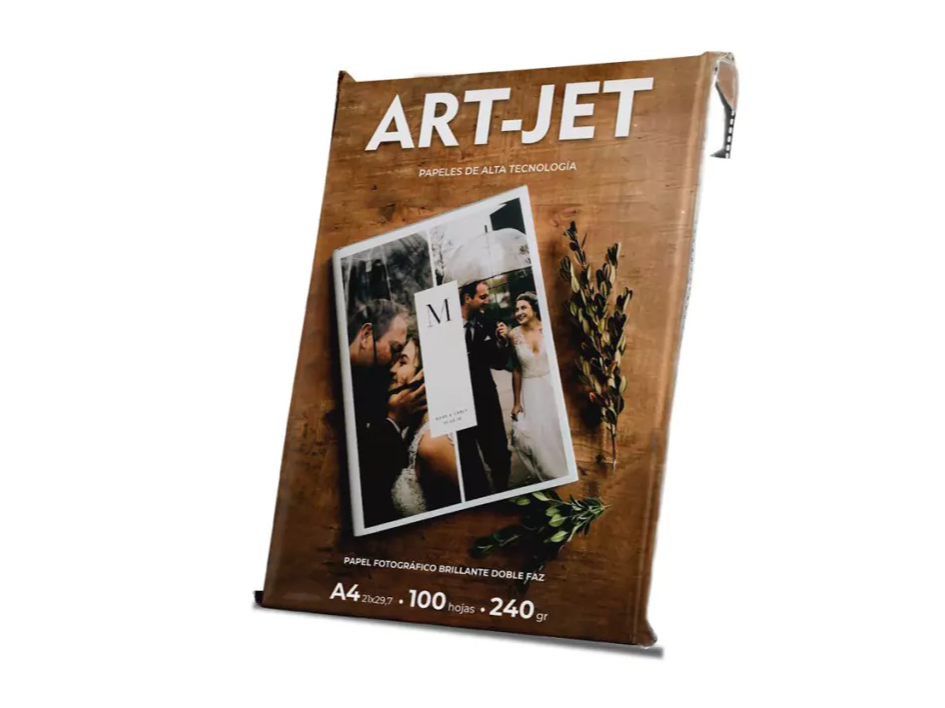 Brillante Doble Faz 240g X 100 HOJAS A4