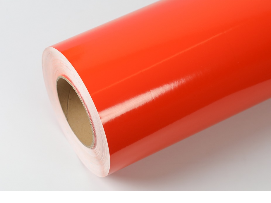 6034 Vinilo Mccal X 61 Cm Naranja Oscuro X Metro