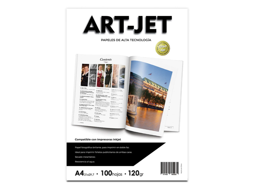 Brill. DobleFaz 120g X 100 HOJAS A4