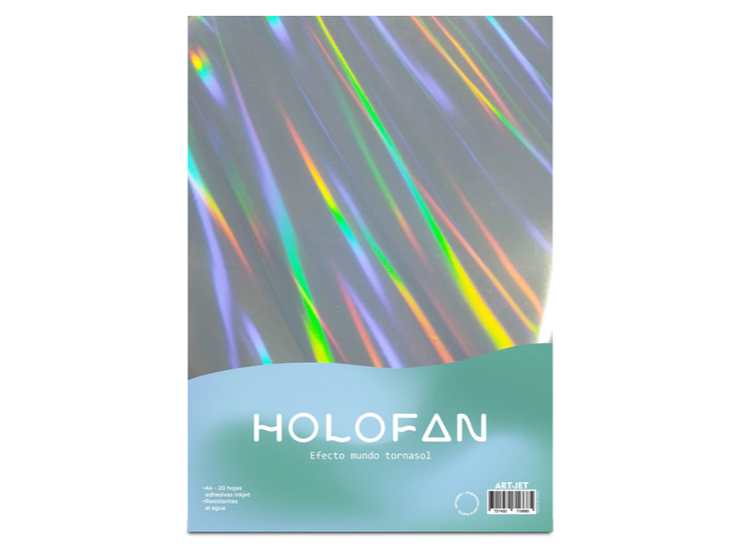 Holofan Efecto Mundo Tornasol A4 X 20 HOJAS