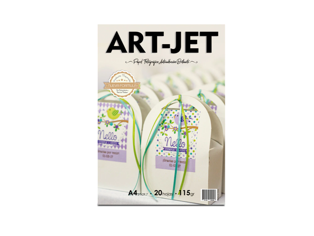 Adhesivo Brillante 115g X 20 HOJAS A4