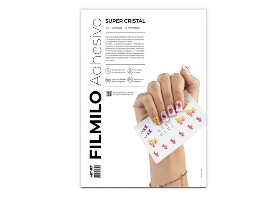 FILMILO SUPER CRISTAL A4 X 20 HOJAS