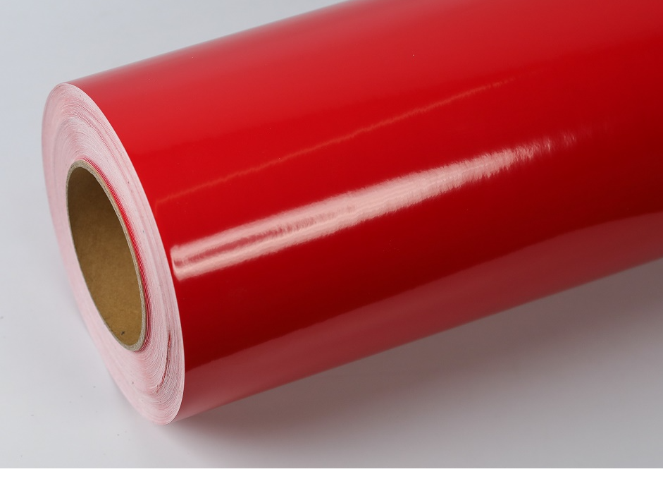 6031 Vinilo Mccal X 61 Cm Rojo X Metro