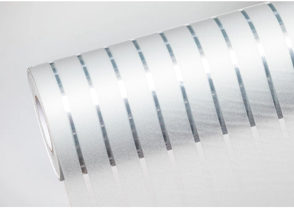 Vinilo De Ventana Arlac Home & Deco Bandas Horizontales 122cm X Metro