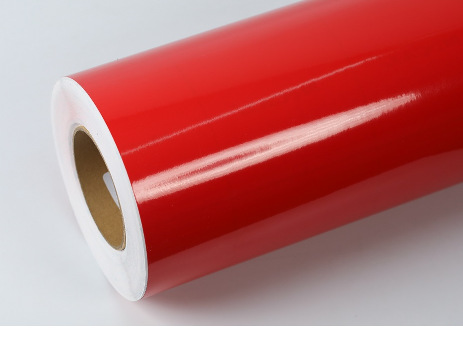 6033 Vinilo Mccal X 61 Cm Rojo Fuerte X Metro