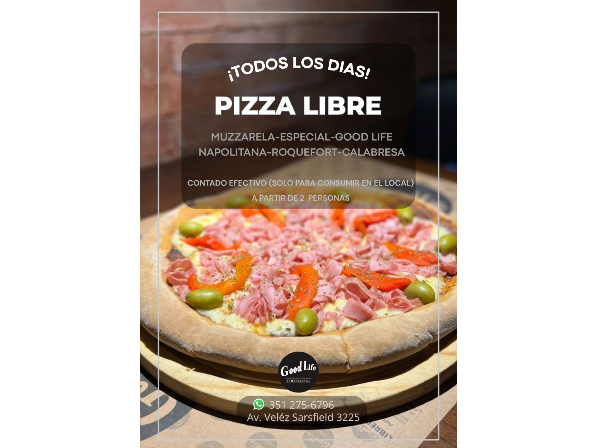 Pizza Libre x Persona
