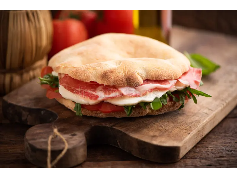 Arabe de jamón crudo