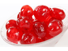 Cerezas rojas en almibar