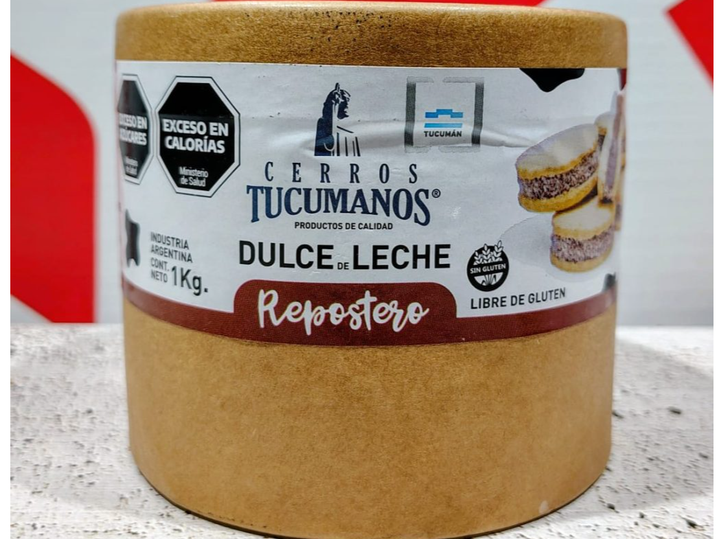 dulce de leche repostero cerro tucumano