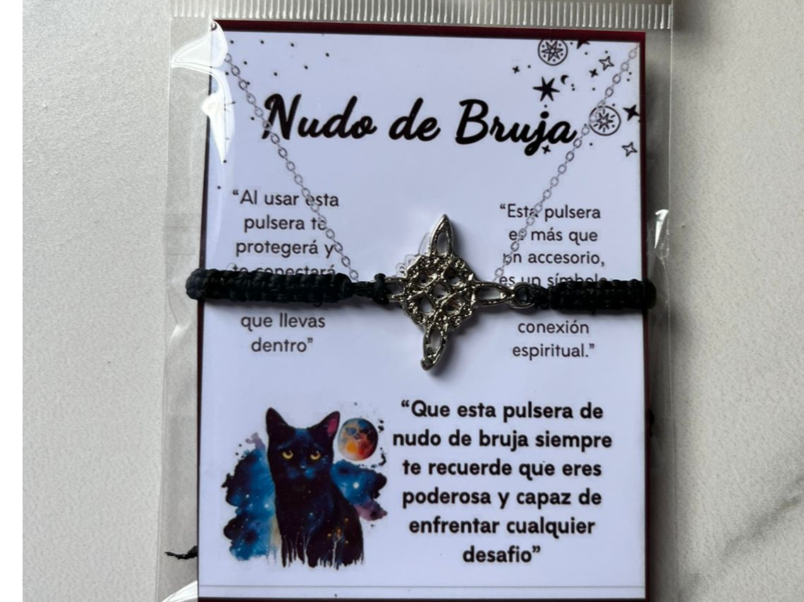 Pulsera nudo de bruja