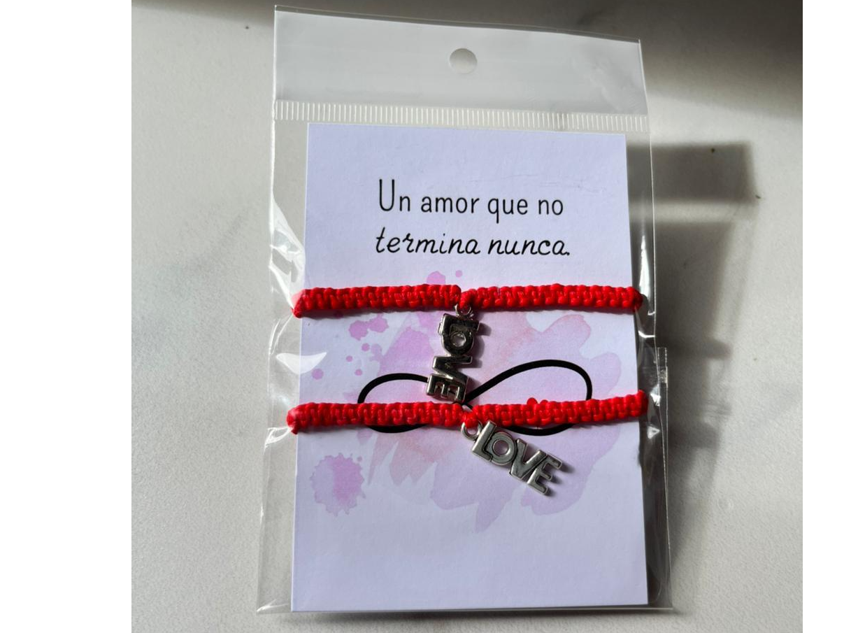 Pulseras para compartir