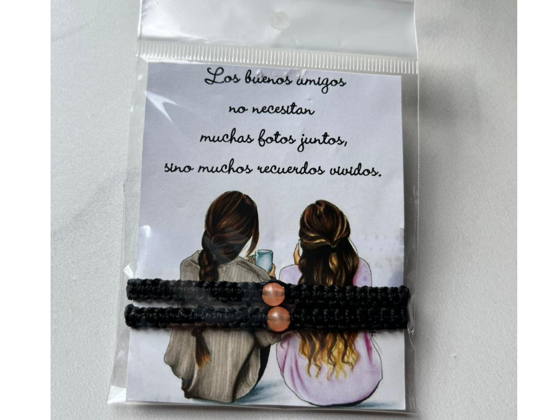 Pulseras para compartir