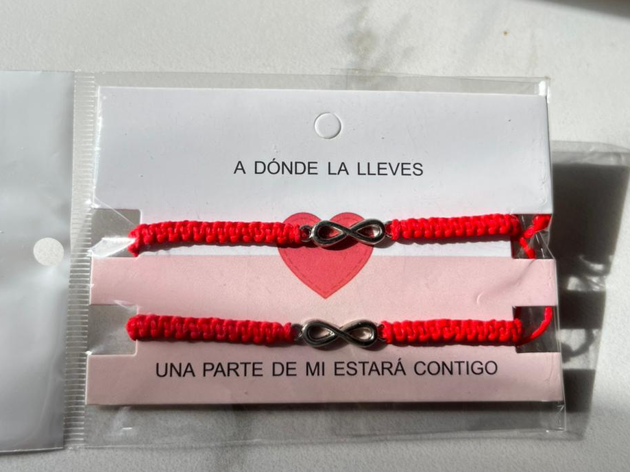 Pulseras para compartir