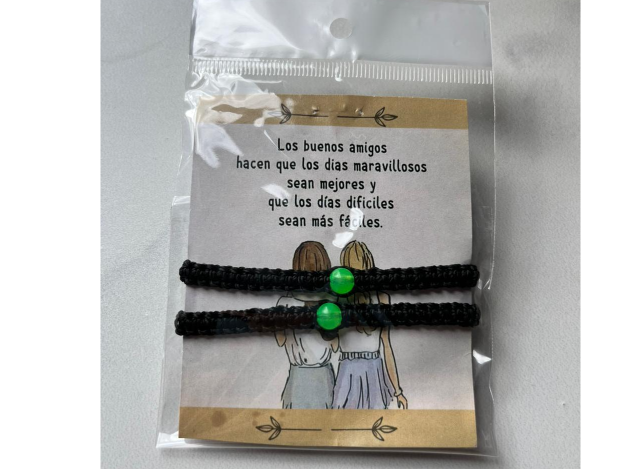 Pulseras para compartir