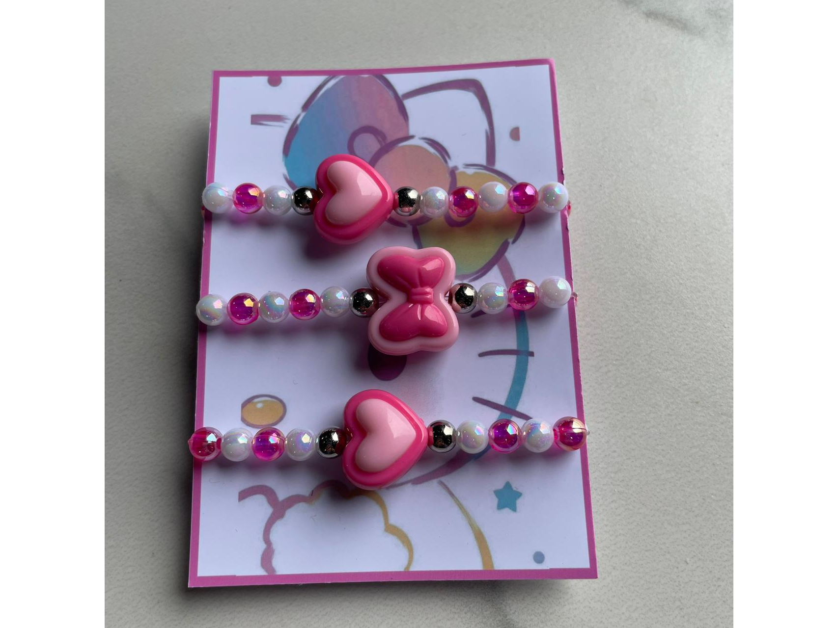 Pulseras infantiles x3