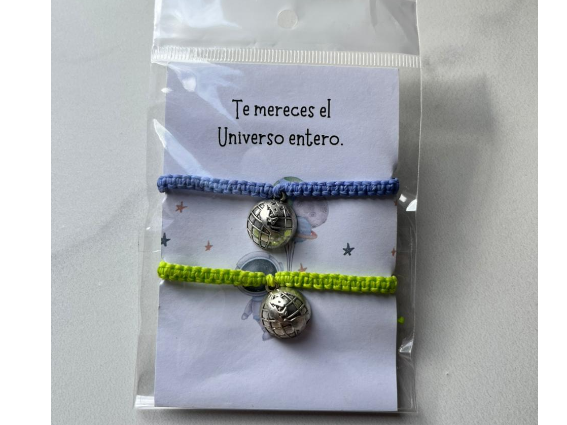 Pulseras para compartir