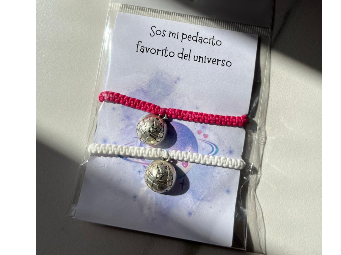 Pulseras para compartir