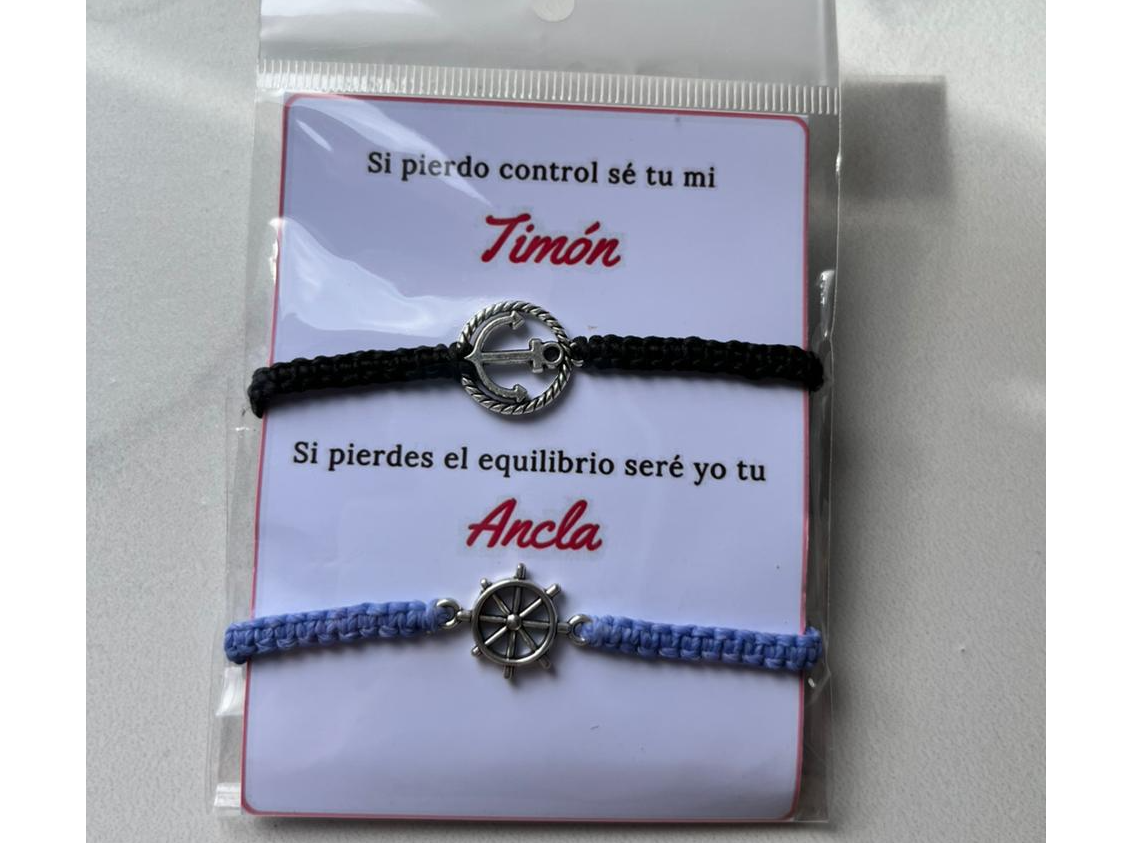 Pulseras para compartir