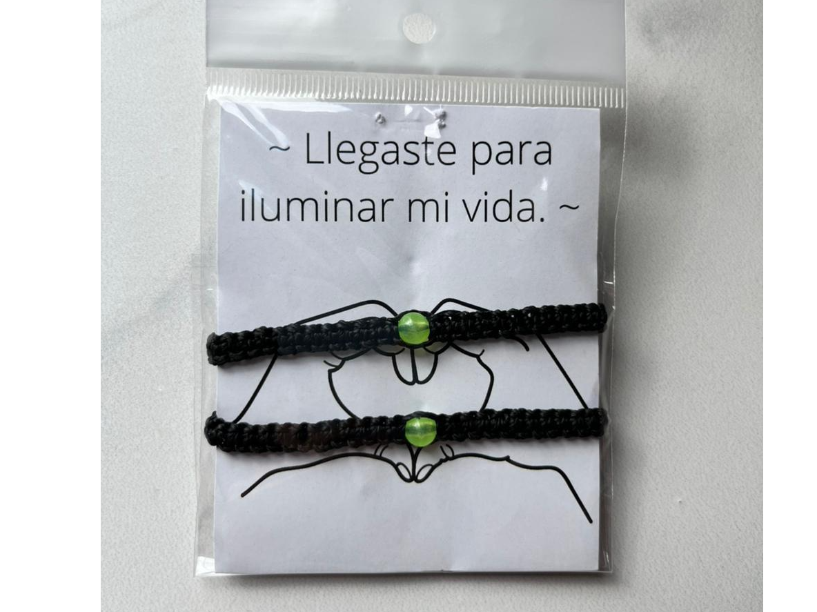 Pulseras para compartir