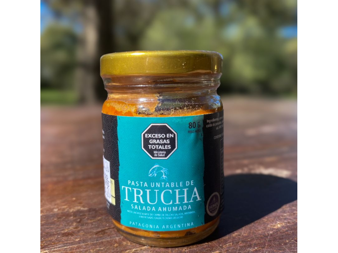 Paté de trucha x 80 grs Humos de la Patagonia