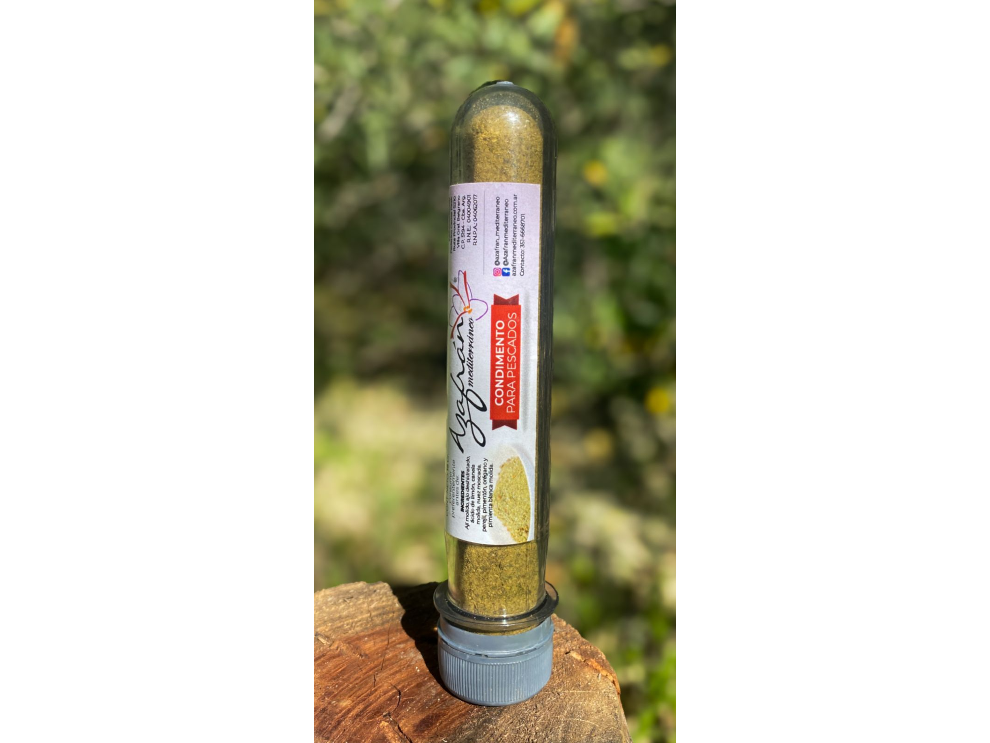 Condimento para pescados x 18 grs Azafrán Mediterráneo