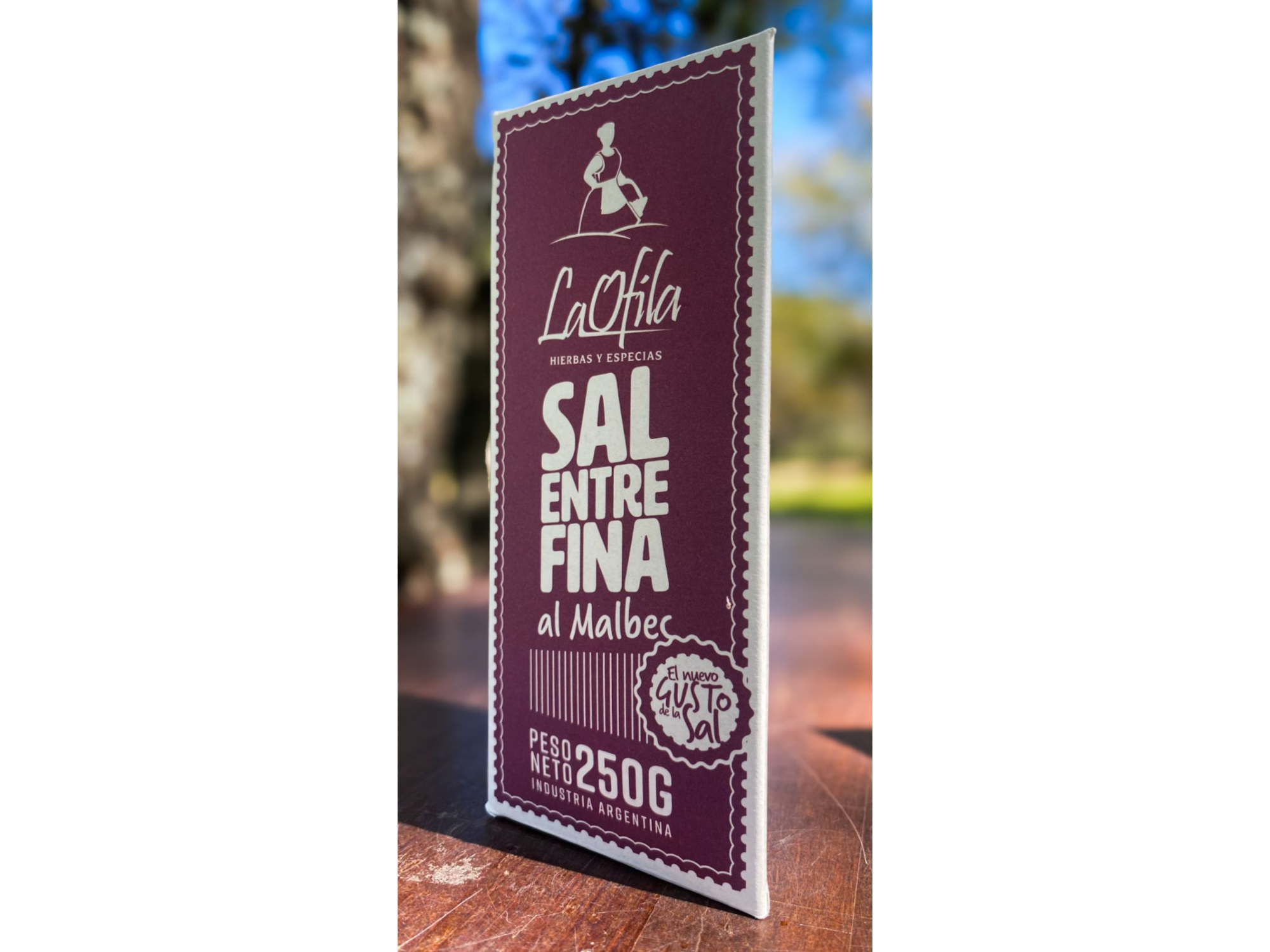 Sal entrefina al malbec #06 x 250 grs La Ofila
